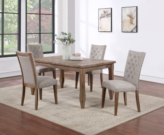 Riverdale - 5 Piece Dining Set - Light Brown