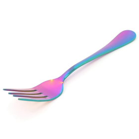 Cutlery, Dinner Forks Forks For Birthdays For Family Dinners Rainbow Colors